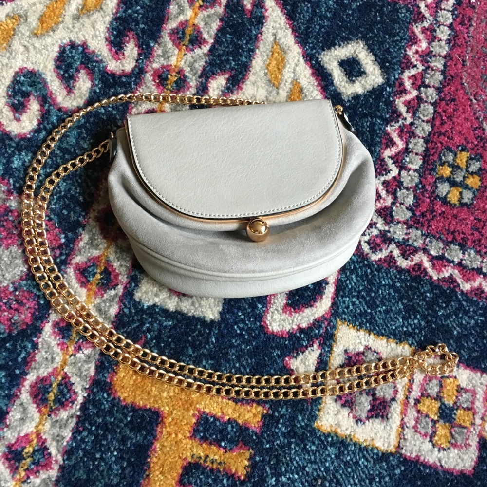 Gray Mini Purse